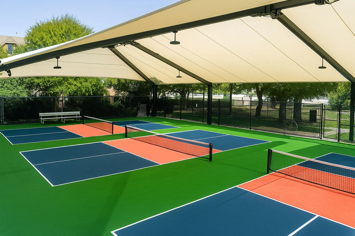 THI CÔNG SÂN PICKLEBALL GIA ĐÌNH